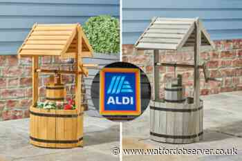 Aldi’s wishing well garden planter is back in stock – pre order yours now