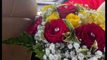 Con l'abito da sposa al Franchi: la storia di Laura e del suo matrimonio giallorosso