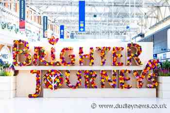 Railway stations to display flowers to boost passengers' mental health - Dudley News