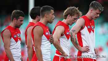 ‘Absolutely smashed’ Swans are ‘not a team you can rely on’... and this proves it - Fox Sports