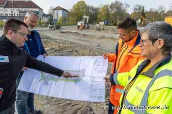 Am Busbahnhof buddeln jetzt die Bagger - freiepresse.de