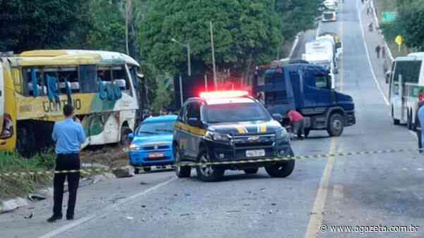 Quinta vítima de acidente entre ônibus e carro em Ibatiba é identificada - A Gazeta ES