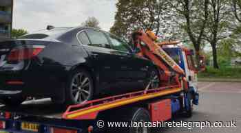 Blackburn: Eagle-eyed officers seize uninsured BMW