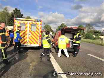 Accident sur la N13 à Chaignes, près de Pacy-sur-Eure : quatre blessés graves, dont deux enfants - InfoNormandie.com