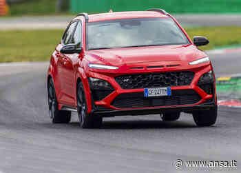 Hyundai Kona N, esame di maturità sull'asfalto di Monza - Prove e Novità - Agenzia ANSA