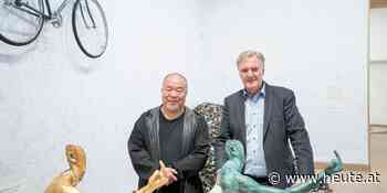Schleck-Attacke auf Kunstwerk von Ai Weiwei in Wien - Heute.at