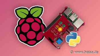 heise+ | Programmieren lernen mit Raspberry Pi: LEDs zum Leuchten bringen