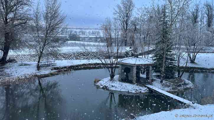 Snow moves on, rain moves in for Calgary