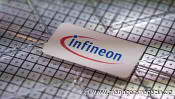 Infineon: Chiphersteller hebt Prognose – Aktie mit Verlust
