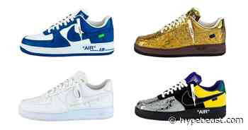 Take a First Look at the Louis Vuitton x Nike Air Force 1 Retail Collection - HYPEBEAST