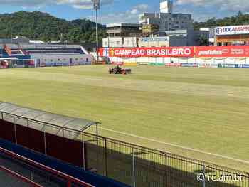 Brusque inicia plantio de grama de inverno no Augusto Bauer - rc.am.br