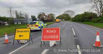 Cyclist suffers life-threatening injuries in B1230 crash with parked van - Hull Live