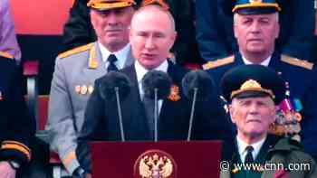 Putin makes claim about NATO in Victory Day message