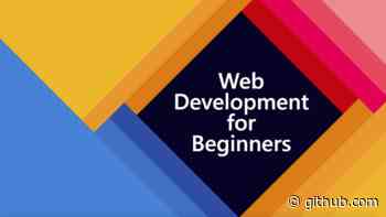 Web Development for Beginners – A Curriculum