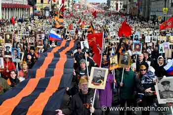 Les impressionnantes images du "régiment des immortels" qui a défilé ce lundi en Russie