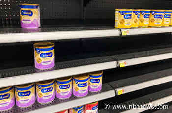 40 percent of America's baby formula supplies are out of stock