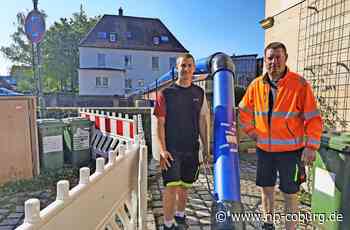 Neubau Kronacher Spitalbrücke - Angespannte Stimmung an der Baustelle - Neue Presse Coburg