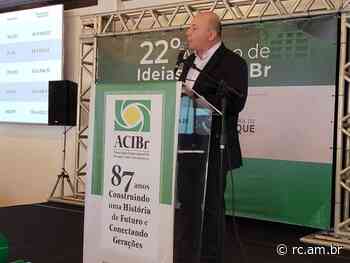 Prefeito apresenta ações e projeta Brusque do futuro no Almoço de Ideias da ACIBr - rc.am.br