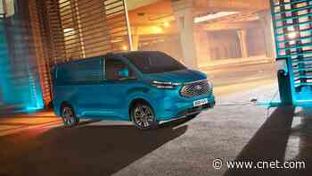 The Ford E-Transit Custom Is a New Electric Van for Europe     - CNET