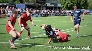 RUGBY UNION – Coventry RFC book place in cup semi-final after aggregate win against Doncaster - Coventry Observer