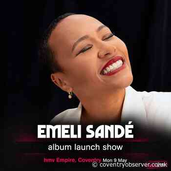 Singer Emeli Sande signing copies of her new album at HMV Coventry today - Coventry Observer