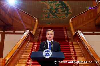 South Korea's president calls for peace with North in farewell speech - Ealing Times