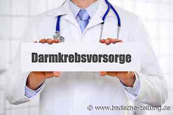 Leonhard Mohr vom Klinikum Lahr über Darmkrebsvorsorge und Darmspiegelung - Lahr - Badische Zeitung