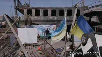 Dallas painter brings art, inspiration to war-torn city in Ukraine - WFAA.com