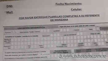 Vecinos de Lomas de Zamora alertan sobre un "pre-censo": piden datos personales - InfoRegión