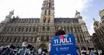 11 juliviering Vlaams Parlement keert terug naar Brusselse stadhuis - Het Laatste Nieuws