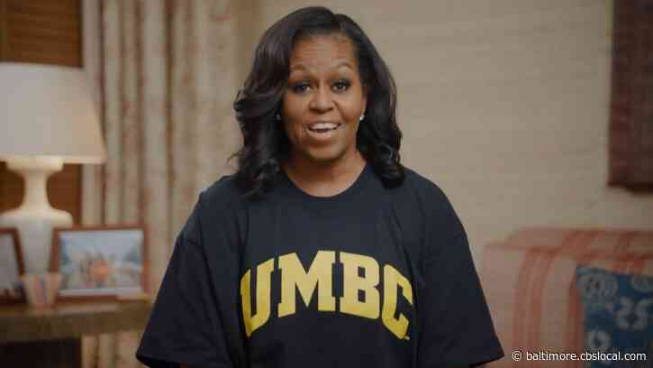 Michelle Obama Dons UMBC Shirt For College Signing Day, Boosting Sales And Pride