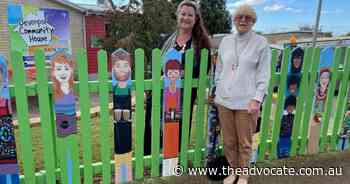 A new fence celebrates the people who make Devonport's Community House a special place - The Advocate