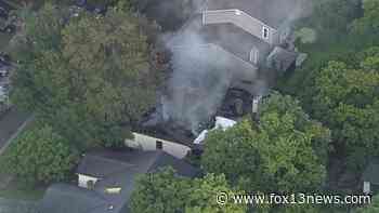 Brandon man helps neighbors evacuate after home catches fire twice following storm - FOX 13 Tampa