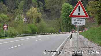 Warten auf Baufirma - Zwischen Schramberg und Sulgen immer mehr Straßenschäden - Schwarzwälder Bote