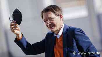 "Zwischenspurt" bis Herbst: Lauterbach drückt bei Gesetzen auf die Tube - n-tv NACHRICHTEN