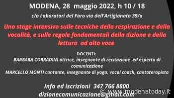 "Respiro-parola-voce" a Modena uno stage intensivo - ModenaToday