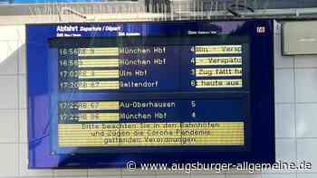 Mering/Augsburg: Notarzteinsatz legt Bahnverkehr zwischen Mering und Augsburg lahm | Friedberger Allgemeine - Augsburger Allgemeine