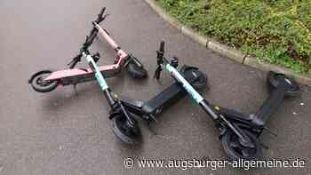 Augsburg: Polizei erwischt drei Betrunkene auf E-Rollern | Augsburger Allgemeine - Augsburger Allgemeine