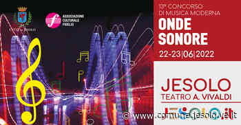 13° Concorso Internazionale Onde Sonore - - Comune di Jesolo