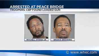 2 Rochester men arrested after CBP finds loaded Glock on Peace Bridge