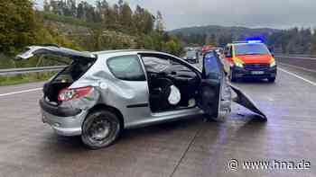 Autofahrer bei Unfall auf der A4 bei Bad Hersfeld verletzt - hna.de