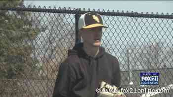 UW-Superior Baseball Player Making Most of Senior Season Following Scary Medical Incident - FOX 21 Online