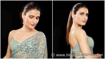 Thar Screening: Fatima Sana Shaikh picks a sequined saree and ‘Badan pe sitare’ - Hindustan Times