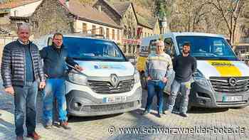 Rotary-Club Nagold-Herrenberg - Handwerker helfen im zerstörten Ahrtal - Schwarzwälder Bote