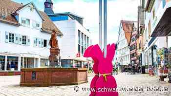 Glosse: Pretty in Pink - Pinke Osterhasen? Die gibt's eben nur in Nagold - Schwarzwälder Bote