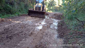 Infraestrutura de Faxinal dos Guedes trabalha na recuperação de estradas danificadas pelas chuvas - Canal Ideal