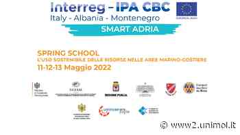 Progetto Smart Adria: Italia, Albania, Montenegro, dall'11 al 13 maggio la Spring School a Termoli - Unimol