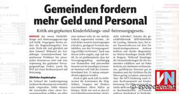 Gemeinden fordern mehr Geld und Personal - Vorarlberger Nachrichten | VN.AT