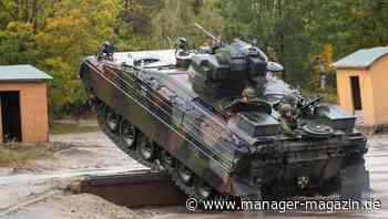 Rheinmetall: Schützenpanzer Marder können in drei Wochen geliefert werden