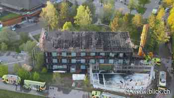 Brand bei Autobahnraststätte Kemptthal in Lindau ZH - BLICK